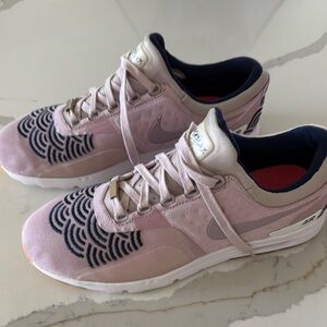 Nike Air Max Zero Women's Pink and Purple  Patterned Sneakers